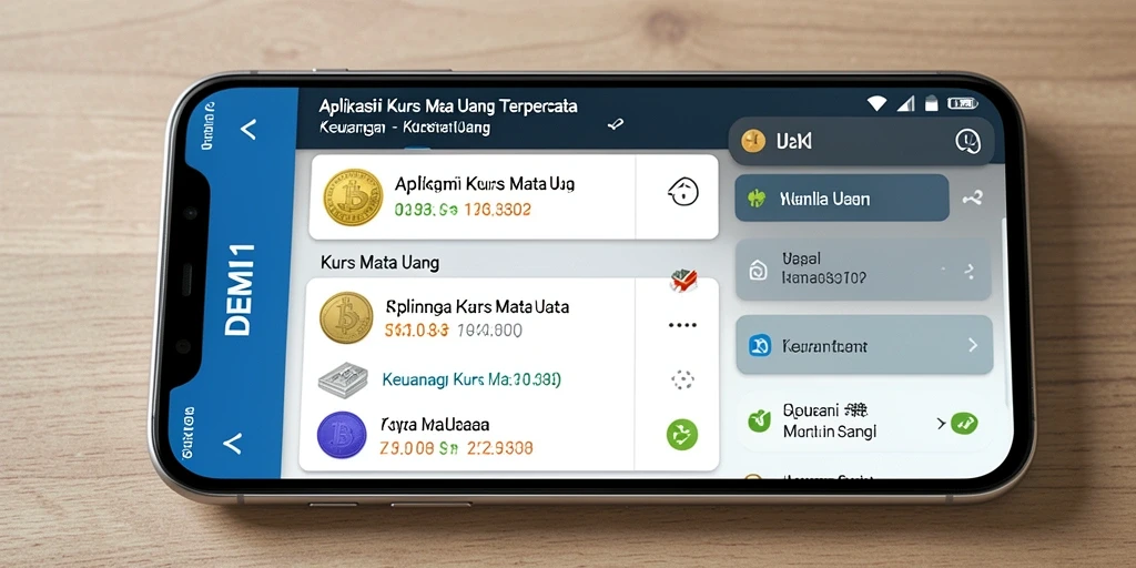 Tampilan antarmuka aplikasi DEMI11 yang informatif dan intuitif.