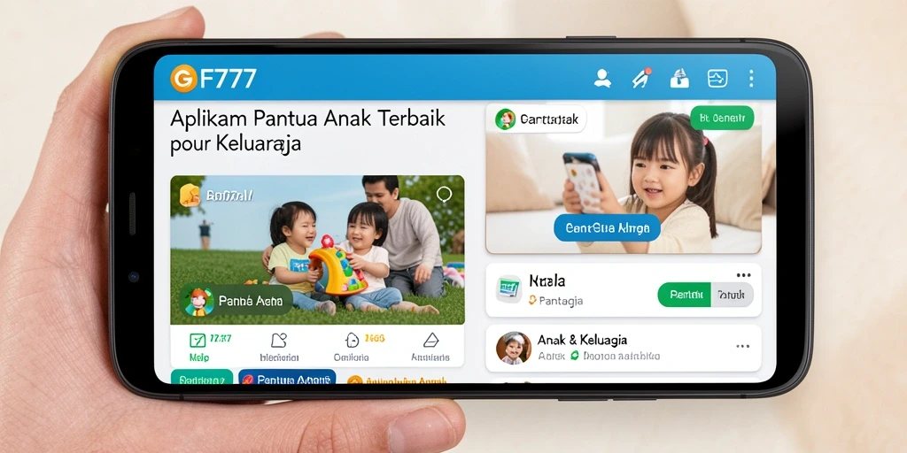Antarmuka aplikasi GF777 yang intuitif dan ramah pengguna.