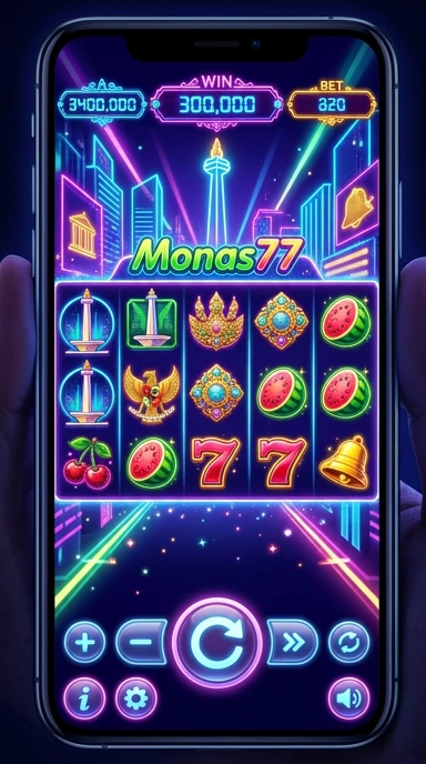 monas77 tampilan beranda